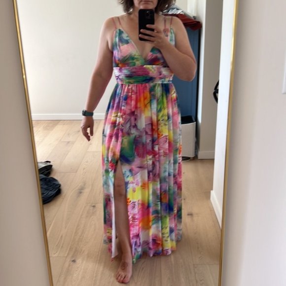 Chiffon gown / maxi dress - Picture 14 of 14